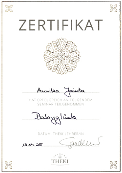 Zertifikat – THEKI Babyglück