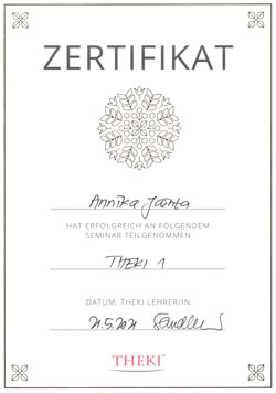 Zertifikat – THEKI 1