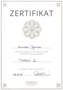 Zertifikat – THEKI 2